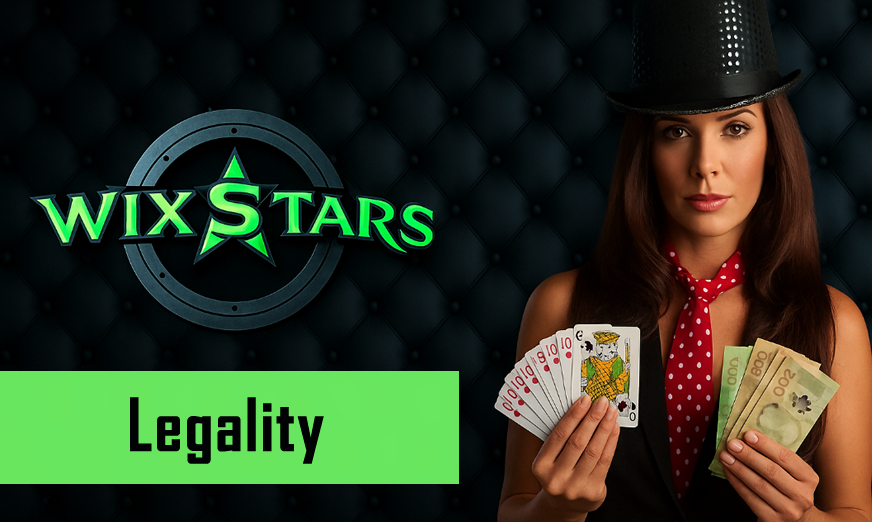 Wixstars Casino legal in Canada — safety, KYC and rules